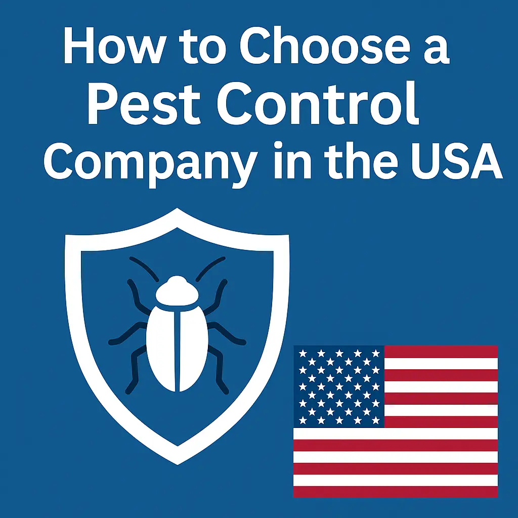 how to choose a pest control company in the usa