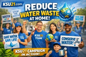 ksu21 company on how to stop water wastage campaigns california usa