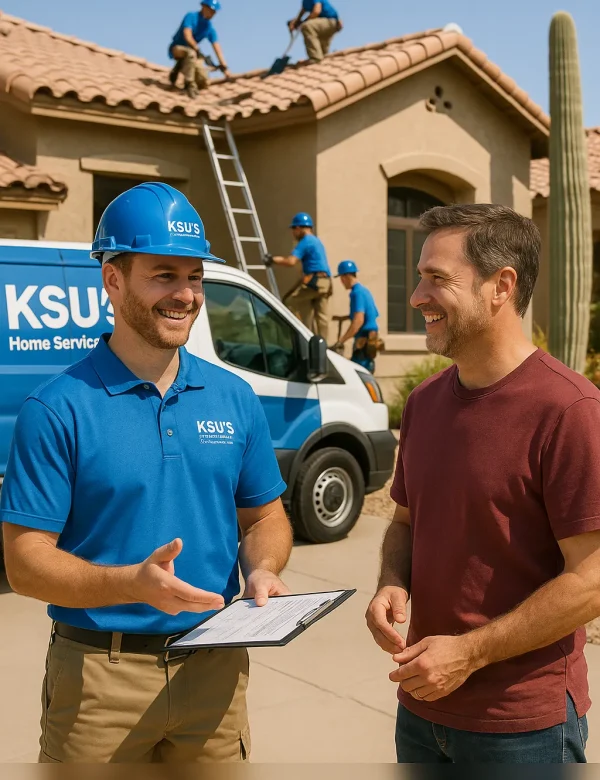 experts of roofing services in phoenix az ksus home services hub
